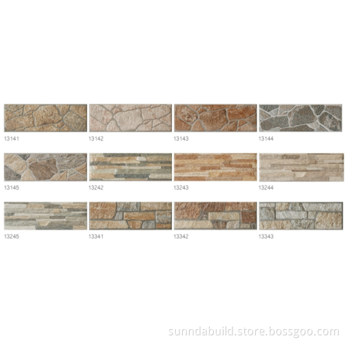 high grade building material outdoor grey clinker tile,outdoor garden external patio decorative wall tiles in Fuzhou